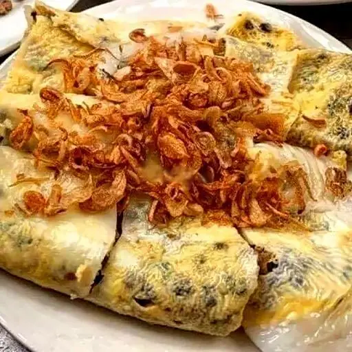 Hình ảnh Bánh cuốn trứng không chả