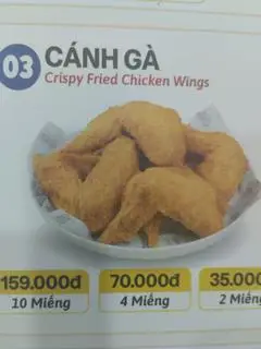Hình ảnh cánh gà truyền thống lớn (10 miếng)
