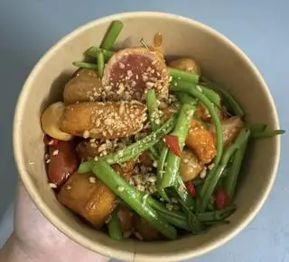 Hình ảnh cá viên chiên mắm (vừa )