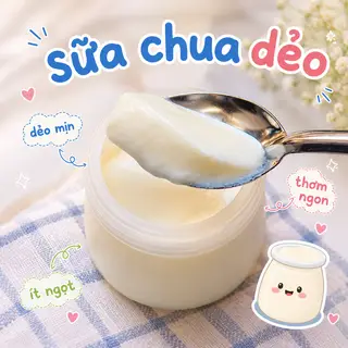 Hình ảnh 1 hũ Sữa chua dẻo truyền thống