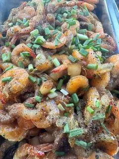 Hình ảnh Cơm tôm kho thịt
