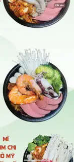 Hình ảnh Mì kim chi hải sản
