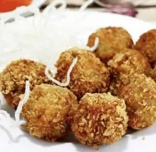Hình ảnh gà viên chiên giòn 