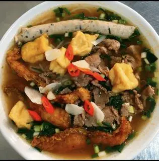 Hình ảnh Bún Cá Giò Bò Đậu 