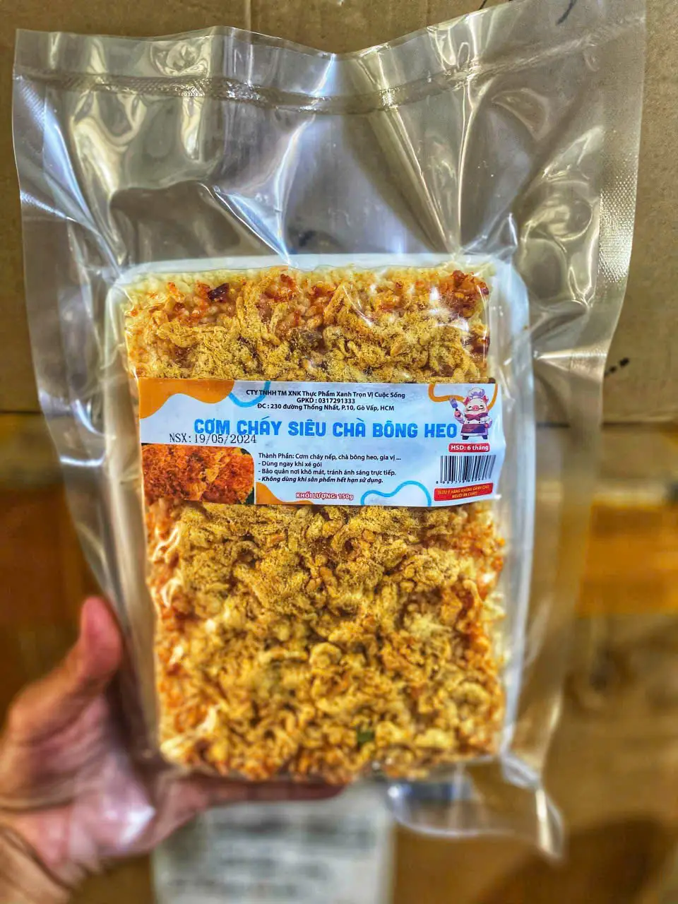 Hình ảnh Cơm Cháy Chà Bông 120gr