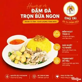 Hình ảnh cơm Gà Xé Trứng non