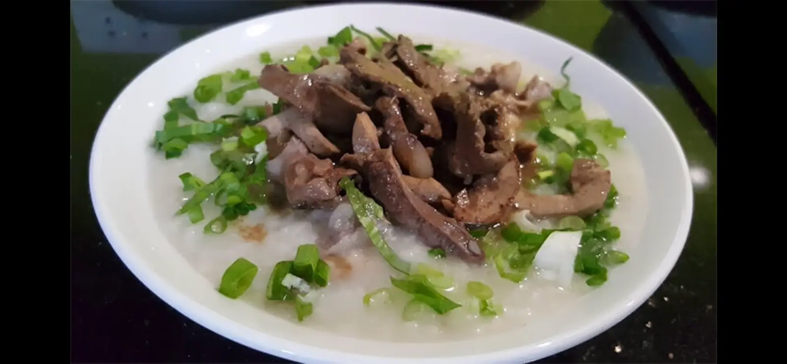Hình ảnh cháo tim heo