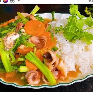 Hình ảnh cơm xao hai san