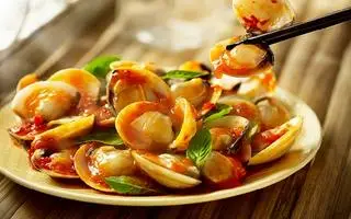 Hình ảnh Ngao Trắng xào Bơ Tỏi