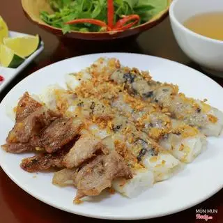 Hình ảnh Bánh Cuốn Nhân Thịt Thịt Nướng