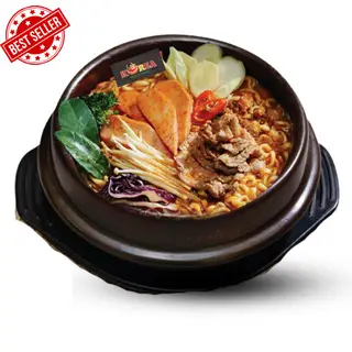 Hình ảnh Mỳ kim chi bò