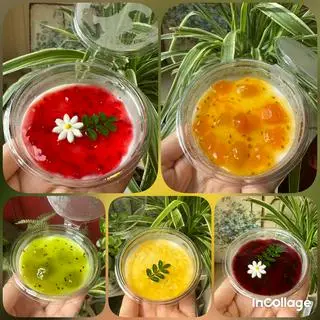 Hình ảnh Set 5 pannacotta tặng 1 ly kombucha