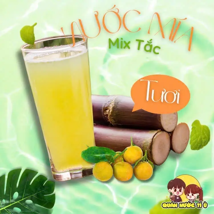 Hình ảnh Nước mía tắc 1000ml
