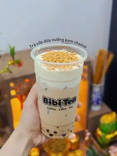 Hình ảnh Trà sữa dừa nướng kem cheese