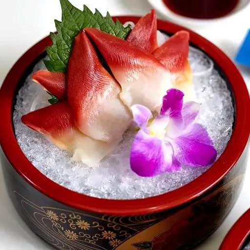Hình ảnh Sashimi sò đỏ