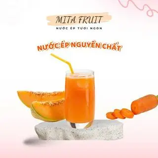 Hình ảnh Nước ép dưa lưới - cà rốt