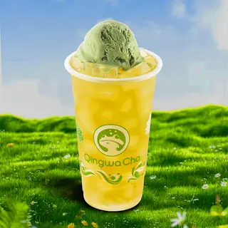 Hình ảnh Lục Trà Kem Matcha (Size L 700ml)