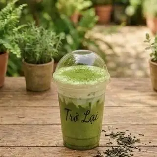 Hình ảnh Matcha latte kem muối