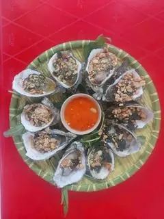 Hình ảnh Hàu nướng mỡ hành
