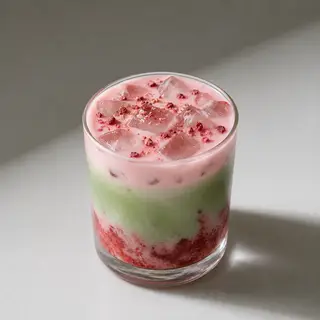 Hình ảnh Pinky cream - Strawberry matcha latte