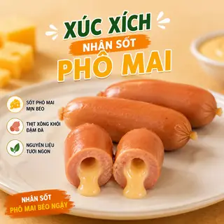 Hình ảnh Xúc xích phô mai