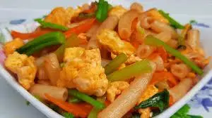 Hình ảnh Nui xào 1 trứng