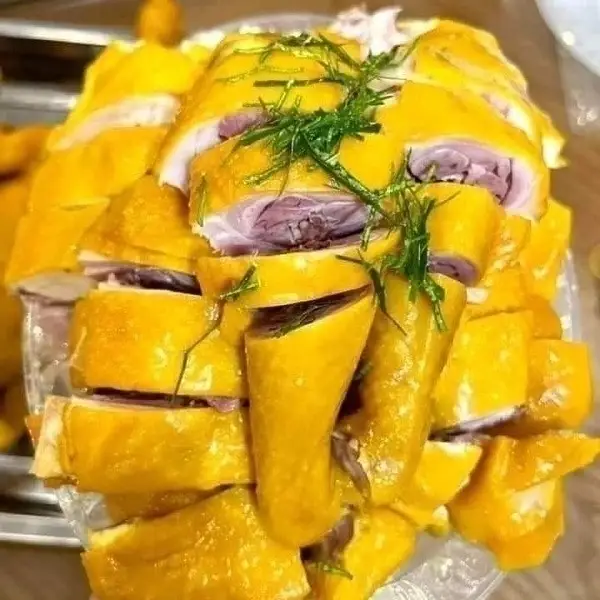 Hình ảnh gà ủ muối1/2 con+xôi nếp 