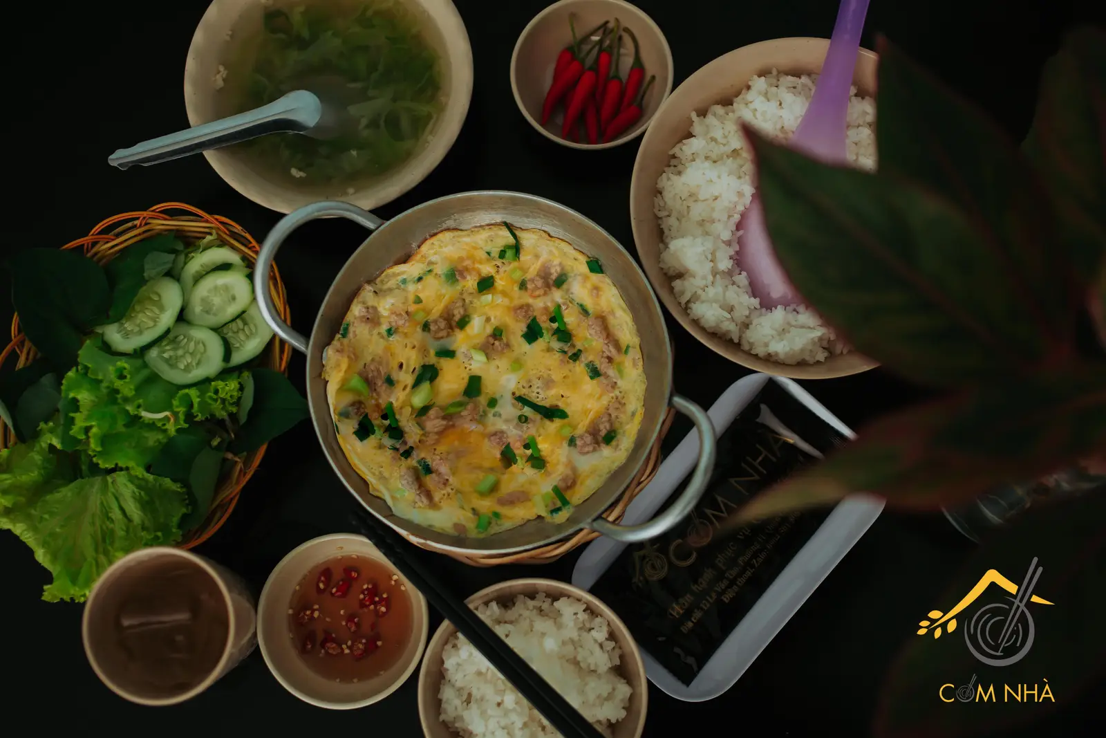 Hình ảnh Cơm Trứng Chiên Thịt Bằm