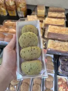 Hình ảnh bánh mochi trà xanh 