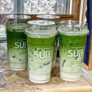 Hình ảnh Trà sữa matcha size L 700 ml