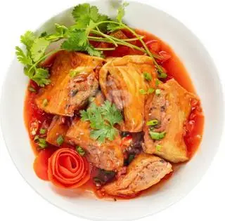 Hình ảnh Cơm Đậu Hủ Dồn Thịt Sốt Cà 