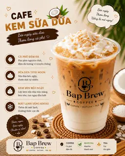 Hình ảnh Cafe Sữa Dừa