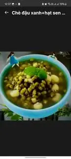 Hình ảnh Chè đậu xanh +hạt sen 
