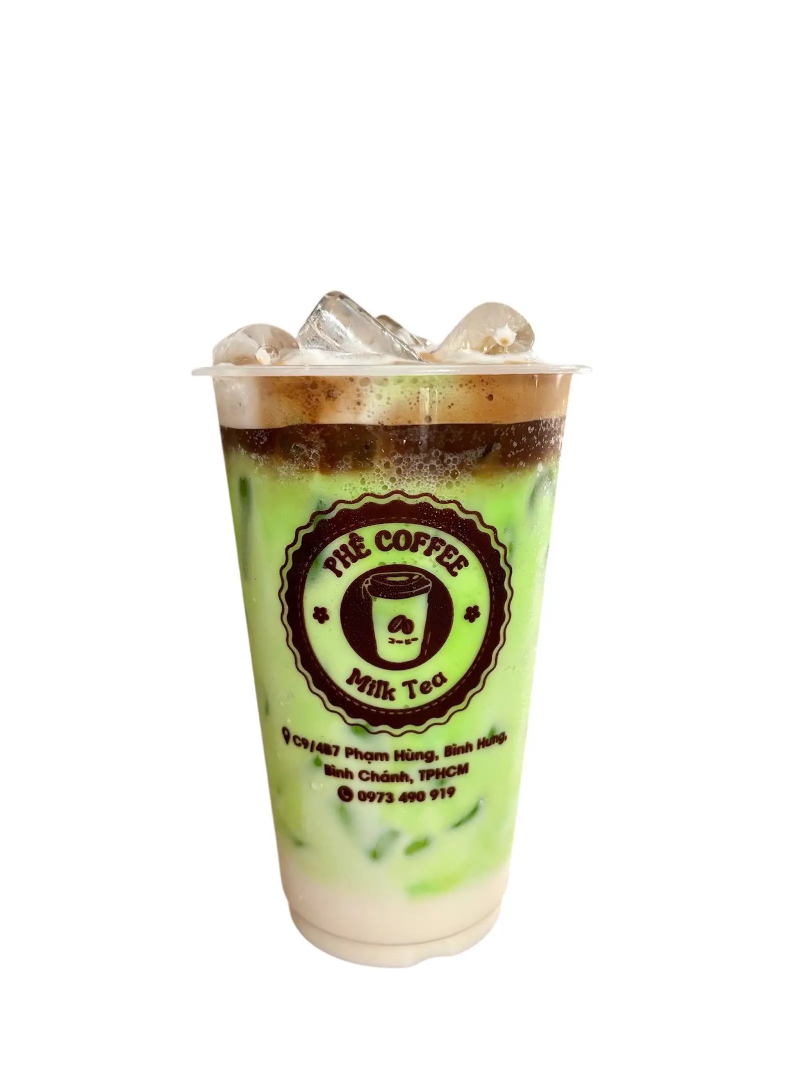 Hình ảnh Cafe Sâm Dứa lý 500ml