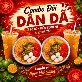 Hình ảnh Combo đôi dân dã