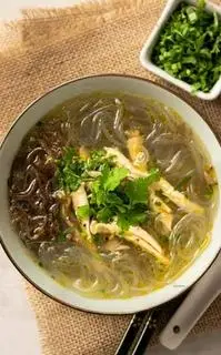 Hình ảnh miếng gà xé