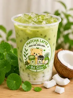 Hình ảnh Rau má sữa dừa siêu ngon (Size XL)