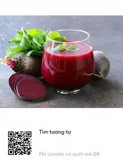 Hình ảnh ép táo mix củ dền 