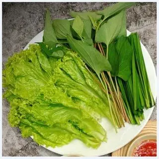 Hình ảnh Rau sống - dưa leo - xoài