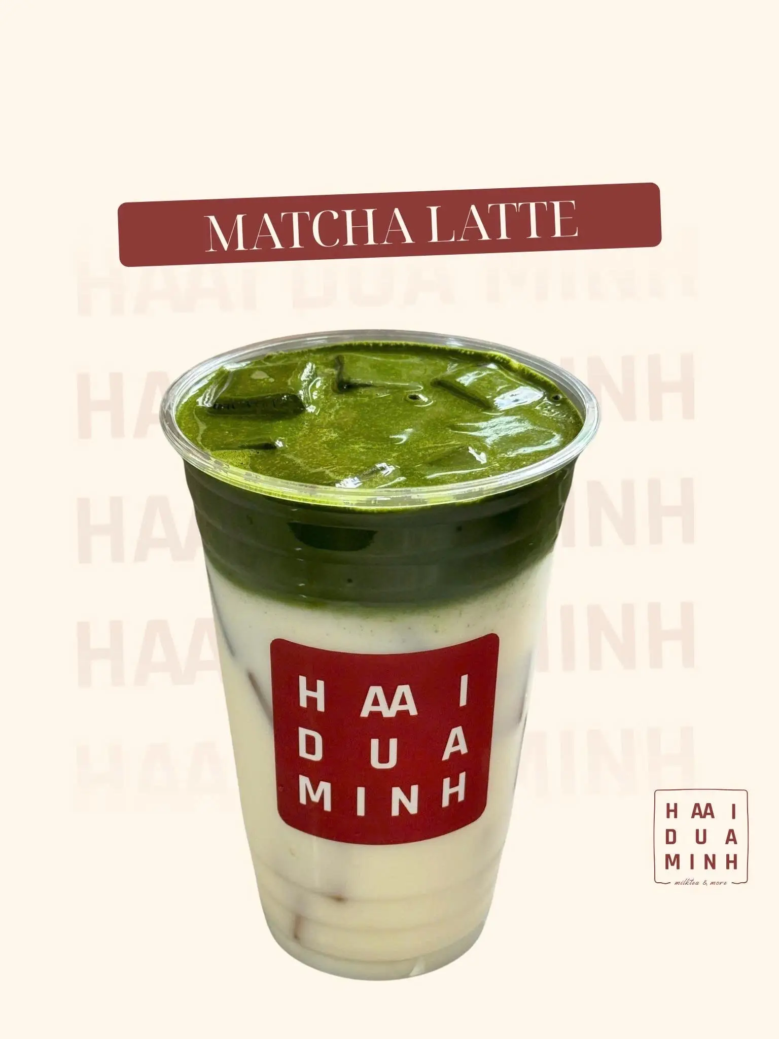 Hình ảnh MATCHA LATTE - YẾN MẠCH - size L 650ml