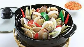 Hình ảnh NGHÊU HẤP SẢ