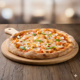 Hình ảnh Hải sản & rau củ 22CM / Seafood & Vegetable