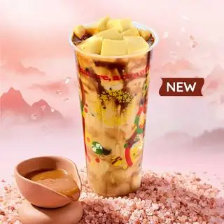 Hình ảnh Trà sữa Caramel muối hồng Himalaya