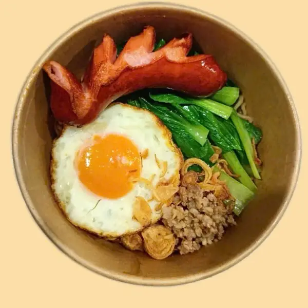 Hình ảnh Mì trộn INDOMIE xúc xích - ốp la