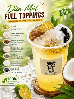 Hình ảnh Dừa Mát FullTopping’s ( L )