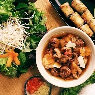 Hình ảnh Combo 2 suất bún chả lẫn