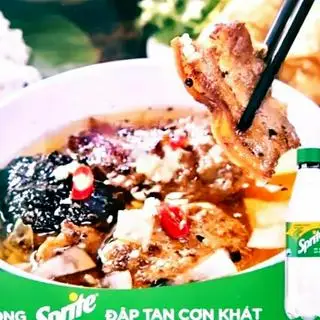 Hình ảnh Combo 1 bún chả - 1 nem rán - 1 Sprite 300ml