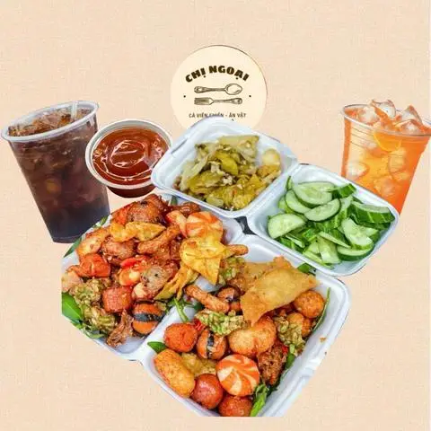 Hình ảnh Combo Thập Cẩm LỚN Chiên Mắm Tỏi + 2ly Trà tắc / Coca