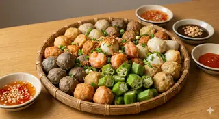 Hình ảnh Combo cá viên chiên nhỏ + pepsi