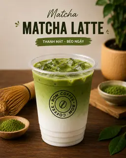 Hình ảnh Matcha Latte Nhật